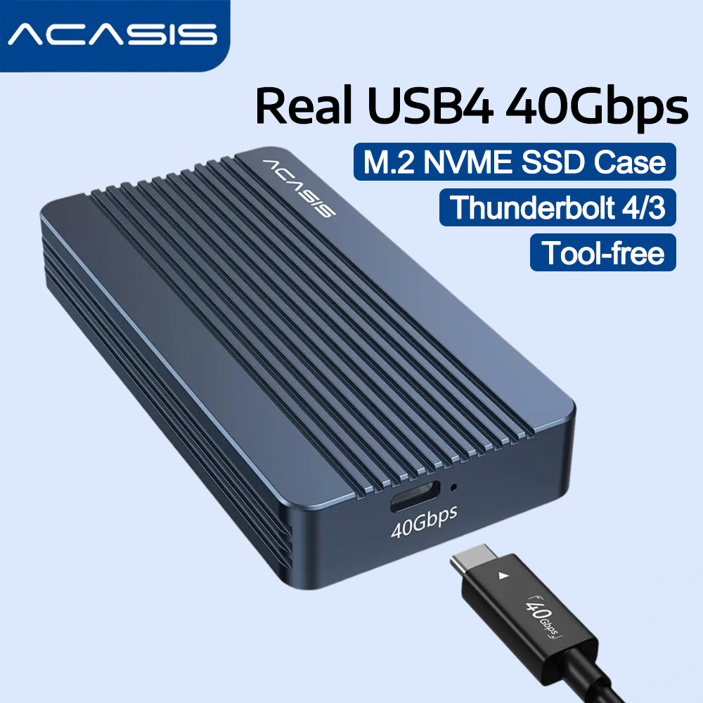 ACASIS 40Gbps M.2 NVMe SSD エンク - 8Tb M2 Nvme Ssd のレビューと価格