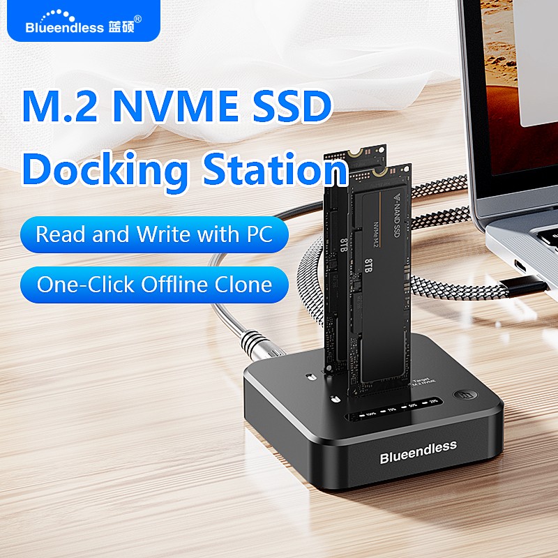 Blueendless オフラインクローン デュアルベイ M - 8Tb M2 Nvme Ssd のレビューと価格